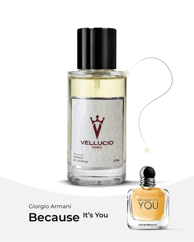 VELLUCIO PARIS® — Giorgio Armani Because It's You