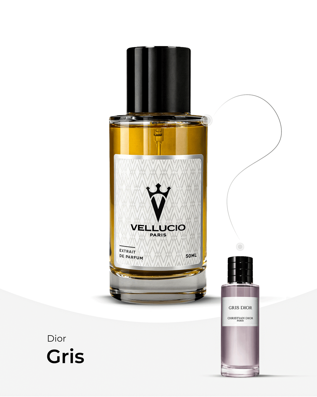VELLUCIO PARIS® —Dior Gris